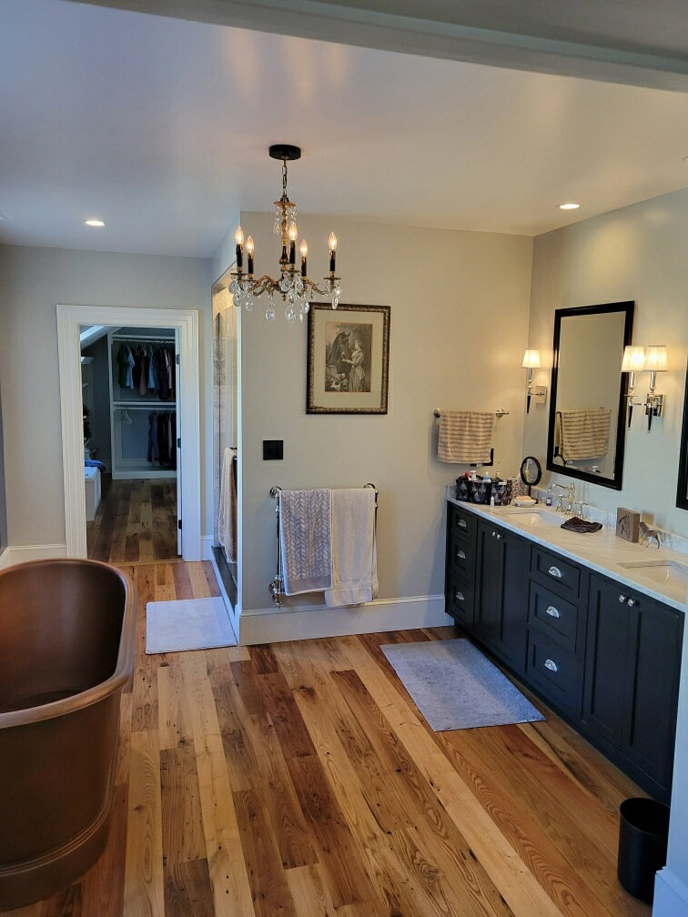 Completed electrical installation job photo