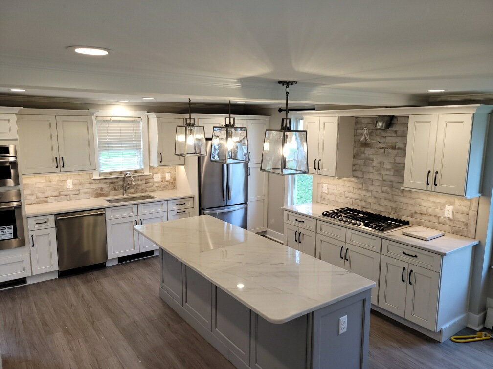 Completed electrical installation job photo